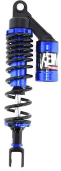 Stoßdämpfer Universal 320/340 Mm Für Yamaha Roller Für Xmax Aerox Dio ATV Quad Dirt Bike Motorrad Luft Stoßdämpfer Hinten Suspension Motorrad Stoßdämpfer(320mm Blue U)