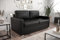 Friderik Ledersofa Avanti IV – Echtleder Couch mit Schlaffunktion & Bettkasten – 2,5-Sitzer 187 cm – Naturleder Madras, Modernes Design, Hochwertige Verarbeitung (Schwarz)