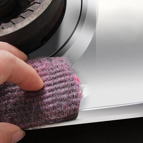 Stahlwolle, 10 Stück Stahlwolle Seifenpads, Reinigungspads aus Stahlwolle mit Seifenanteil. Polieren, Reinigungspad für Geschirr, Töpfen, Pfannen, Grills und Spülbecken
