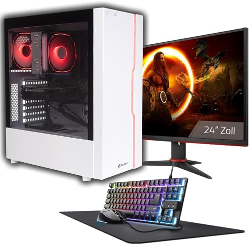 Captiva Gaming PC Bundle R93-552|R7 5700X|32GB DDR4|RTX 5060|1 TB|23.80|Win11