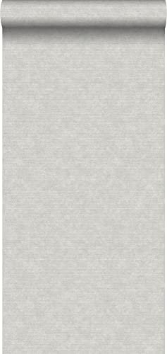papier peint uni taupe 53 cm x 10.05 m - ESTAhome