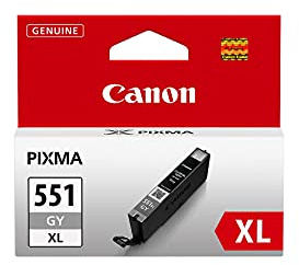 Canon Inkjetpatrone CLI-551XL, Inhalt 11ml, 3350, grau