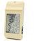 FISHTEC Thermomètre Mini/Maxi Spécial grands chiffres - Etanche IPX4 - Intérieur et Extérieur avec Accroche Murale - Mémoire des températures minimales et maximales - 16 CM x 8 CM - Beige
