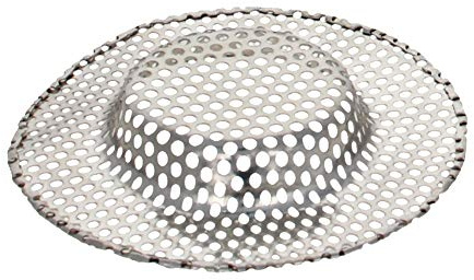 MroMax 1 x Spülbecken-Netzfilter, 7 x 4,5 cm (Außendurchmesser x Innendurchmesser), Netz-Metall-Spülbeckenfilter, Edelstahl, Abwasserkorb-Filter, Siphon für Waschbecken, Abflussfilter