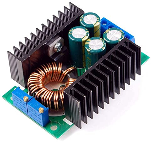 LAOMAO Buck Converter DC-DC Convertidor 7-40V a 1.2-35V Fuente alimentación ajustable 300W Buck Converter 12V 24V Módulo de Potencia