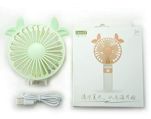 HAND® Folding Handheld Electric Fan with USB Charger - 20 x 10 cm