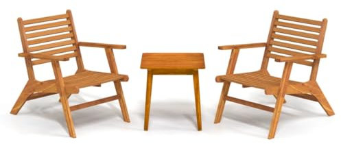 vidaXL Garten-Essgruppe Massivholz Akazie