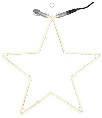 SATISFIRE System24 | Stern | warmweiße LEDs | koppelbar | exkl. Trafo (55cm Durchmesser)