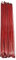 MUUGO 36 Stück 268/273/280 mm Mountainbike Stahlspeichen Fahrrad Radzubehör (Farbe: 268 mm Rot, 36 Stück)