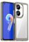 QINOUK Étui pour ASUS Zenfone 10, [Anti-Rayures] HD Transparent Case Étui Protecteur en PC + TPU Souple Étui pour ASUS Zenfone 10-Gris