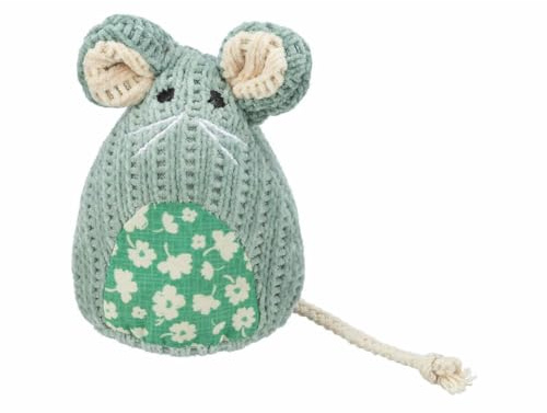 Trixie stoffmaus 11 cm
