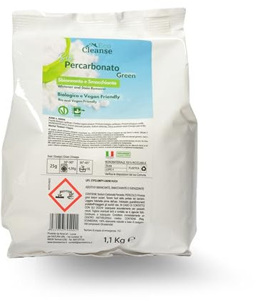 EcoCleanse - Ökologisches Bio-Percarbonat – Bleich- und Fleckenentfernung, 1,1 kg