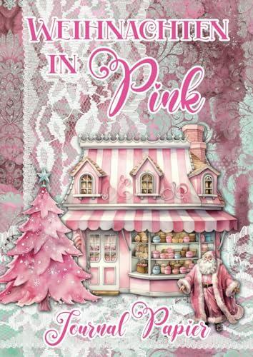 Weihnachten in Pink: Journal Papier
