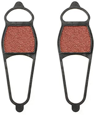 Abcsweet 1 Paar Schuhe Eisstollen Spikes Schneedecke Silikon rutschfeste Rollen Outdoor Sport rutschfeste Eisstiefel Für Sportschuhe Doppelseitiger Dicker Sand Griffe Für Eisschuhe