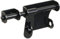 ZiYuya Loquet de portail coulissant verrou porte loquet pour porte d'abri de jardin, clôtures en bois, portes de grange, de cour, loquet d'extérieur noir