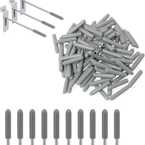 50 Stück Geschirrkorb Schutzkappe, Grau Extra Starke Rost Schutz Ersatzteile,Geschirrspüler Gestell Abdeckkappen für Geschirrspülerkorb, Gummikappen