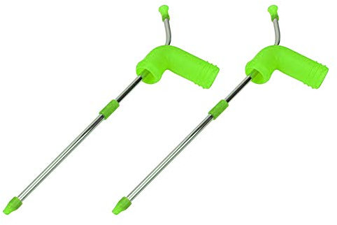iFutniew 2 Stück 2-in-1 Multifunktions-Bierbongs Bierschnorchel, Bier-Weinspender, Grün
