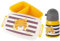 SIGIKID Kindergarten-Set Trinkflasche & Brotdose Gelb Tiger,Onesize