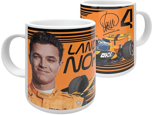 Lando Norris F1 Keramiktasse, 325 ml