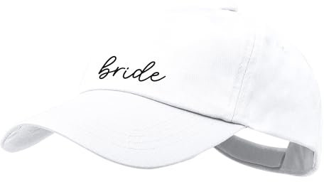 eBuyGB Damen Team Bride Verschluss, Weiß-Braut, M