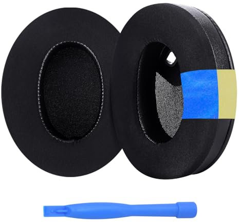 MMOBIEL Ersatz Ohrpolster für Sony WH-1000XM4 Noise Cancelling Kopfhörer Kühlgel Kopfhörer Ohrpolster – Ersatzpolster – Schwarz