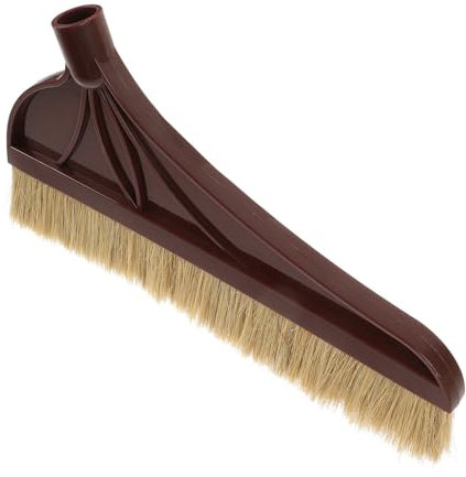 PartyKindom Broom Head Air Handle Heads Electric Carpet Cleaner Grout Cleaner Washable Outdoor Fuller Standing Carpet Sweeper Soap Roller Lint Removal Sponge Grout Brush Coffee Plastic