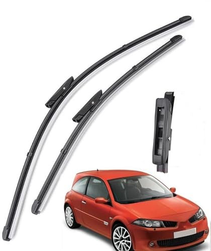 Limpiaparabrisas Escobillas limpiaparabrisas, para Renault Megane 2 2006 2007 2008 Escobilla limpiaparabrisas Delantera
