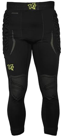 KEEPERsport - Torwart Profi Unterziehhose gepolstert - Lange Protektionshose für Torhüter Underwear - Größe: 128-XXL