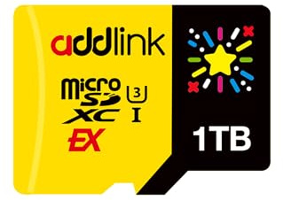 addlink Carte microSD Express de jeu 1 To pour Nintendo Switch 2, vitesse jusqu'à R/W 880/750 Mo/s Mémoire MicroSDXC Express, ROG Ally, Steam Deck, Camera UHS-I, C10, U3, V30, Full HD 4K