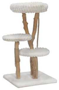 Designed by Lotte Raja, Kratzmöbel, Holz, Creme, 60x60x114 cm