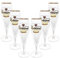 Radeberger Pilsener Bierpokal Glas Gläser-Set - 6x Pilstulpen 0,3l geeicht