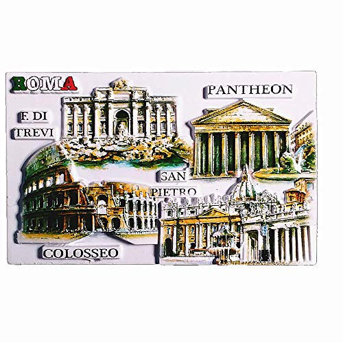 3D Roma Italien Kühlschrankmagnet, Reise-Souvenir, Geschenk, Zuhause, Küche, Dekoration, Rom, Kühlschrankmagnet