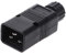 SUCHUANGUANG IEC 320 C20 Connettore Maschio Spina di Alimentazione CA Computer 16A 250V Spina di Alimentazione ABS