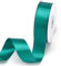 IHKFILAN Satinband, in Jade (25 mm x 22.86 m), matt glänzendes Geschenkband, edles Schleifenband zum Dekorieren & Basteln, zum Einpacken besonderer Geschenke, für Hochzeiten, Taufen, uvm