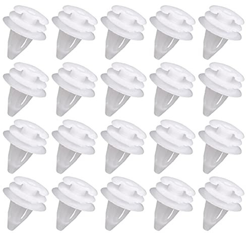 Pamtns 50 Pièces Vehicle Clips de Panneau Clips Agrafe de Panneau Attache de Fixation Moulures et Bandeaux Clips de Garniture de Panneau de Fixation Clips Agrafe Plastique Clips Voiture