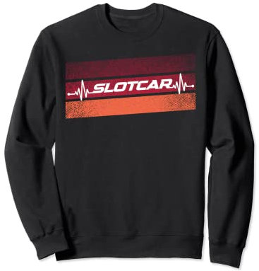 Slotcar Slotracing Hobby Regler - Racing ist Leben. Sweatshirt