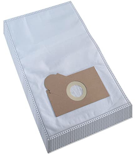 MohMus 10 Premium Mikrovlies Staubsaugerbeutel geeignet für Fakir - Nilco 1105, 1107, 1117-1117C, 1207, 1217-1217C, 1407, 1417-1417C