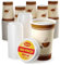 Shefa 10oz, 150 Coffee Cups & lids - Paper Cups for Hot Drinks or Cold Drinks, Hot Cup Takeaway for Coffee Shops - Heat-Resistant Cup, BPA-Free Paper Coffee Cups - Hot Drink Cups