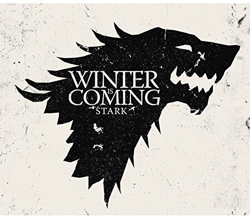 Poster Poster Winter is Coming Stark Wolf Game of Thrones Film