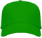 KINKIES Gorra Infantil de Colores 100% algodón - Visera para niños con Agujeros de ventilación y Cierre de Velcro (Verde)