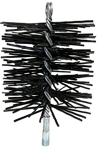 Midwest Hearth Poly-Schornstein-Reinigungsbürste, 17,8 cm, rund, hergestellt in den USA
