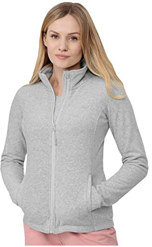 4F Damen H4Z22-PLD350 VLIES, Cold Light Grey Melange, XL