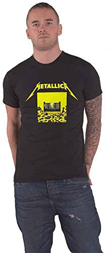 Metallica T Shirt M72 Seasons Squared Cover Nue offiziell Unisex Schwarz L