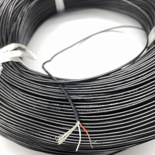 Extra Fine Twisted Shielded Wire UL2851-32AWG 2 Core 3 Cores 4 Cores Tinned Copper Wire USB Data Cable 10M (Color : Black, Size : 10 METER_32AWG 4CORE)