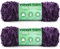 Weiches Samtgarn, 2 x 100 g Samt-Delfinwolle mit Häkelnadeln und Zubehör zum Stricken von ausgefallenen Garnen und Musterstrickkreationen