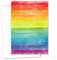 Bullet Journal A5, gepunktetes Papier, extra stark 150g, Softcover Regenbogen - 100 Blatt (200 Seiten) extra viele Seiten