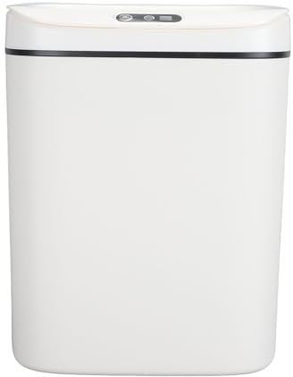 Tangxi Mülleimer mit Bewegungssensor, Praktisches, Hygienisches Müllsack-Box-Design, Automatischer Mülleimer, Intelligent, 3 Modi für Toilette und Küche (12L)