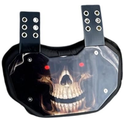 Dickly Football Back Plate Untere Rückenplatte für Schulterpolster, Bequeme Neuheit Rückenprotektor Football Backplate für Erwachsene, 25.5 cm X 16 cm