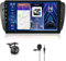 【4+64G】 Hodozzy Carplay Autoradio für Seat Ibiza 6j 2009-2013, 9 Zoll Touchscreen mit Android Auto/EQ/Mirror Link/WiFi/GPS/RDS/FM/Bluetooth 5.0/USB+Canbus