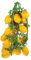 ROMISBABA 5piezas Decoración De Artificiales Cuerda De Realistas Para Pared Adorno De Cocina y Fiesta Accesorios Para Fotografía y Jardín